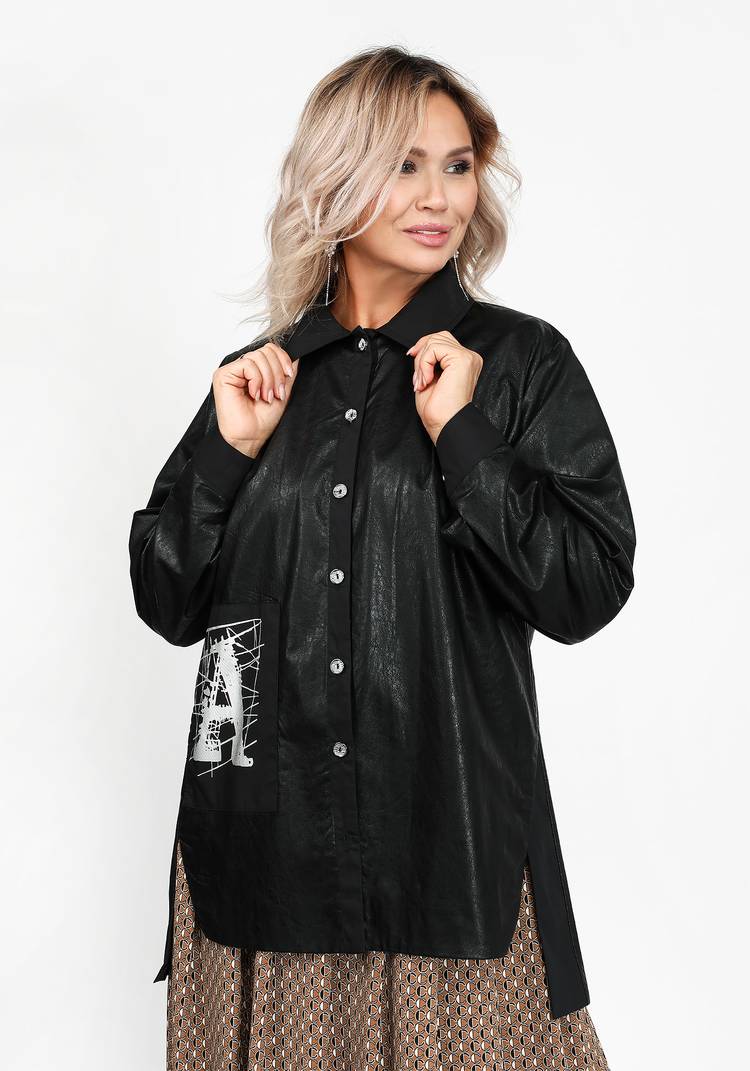 Блуза Долгожданный рассвет шир.  750, рис. 5