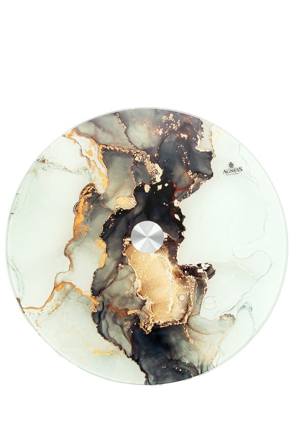 Тортовница вращающаяся из закаленного стекла шир.  580, рис. 5