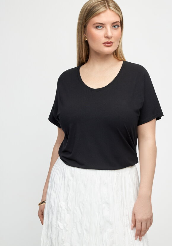 Футболка полуприлегающего силуэта шир.  580, рис. 6