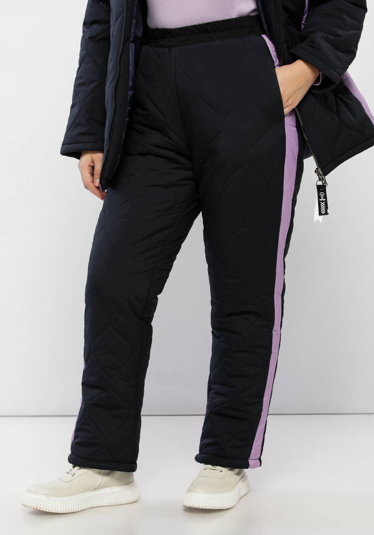 Брюки утепленные с лампасами шир.  750, рис. 18