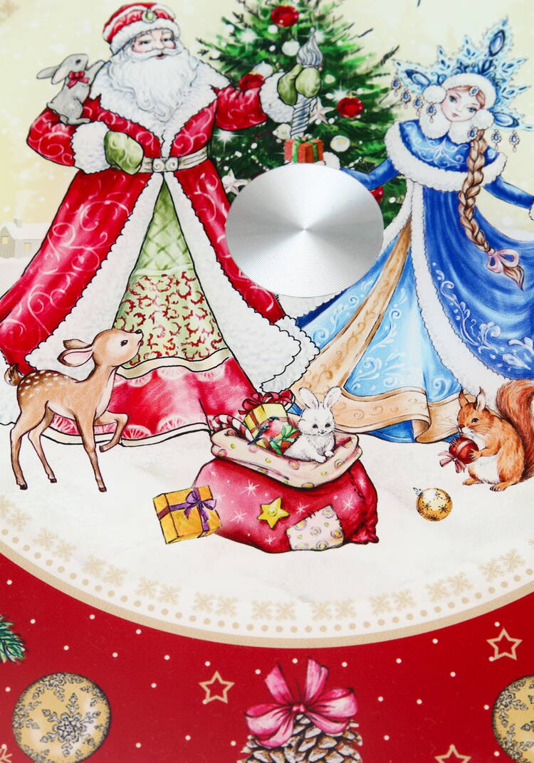 Тортовница вращающаяся Новогодняя коллекция шир.  750, рис. 8