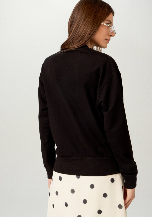 Свитшот с леттерингом на груди шир.  580, рис. 3