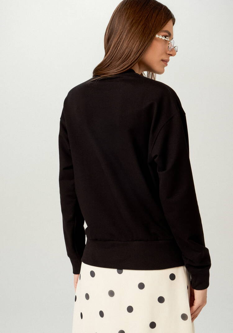 Свитшот с леттерингом на груди шир.  750, рис. 3