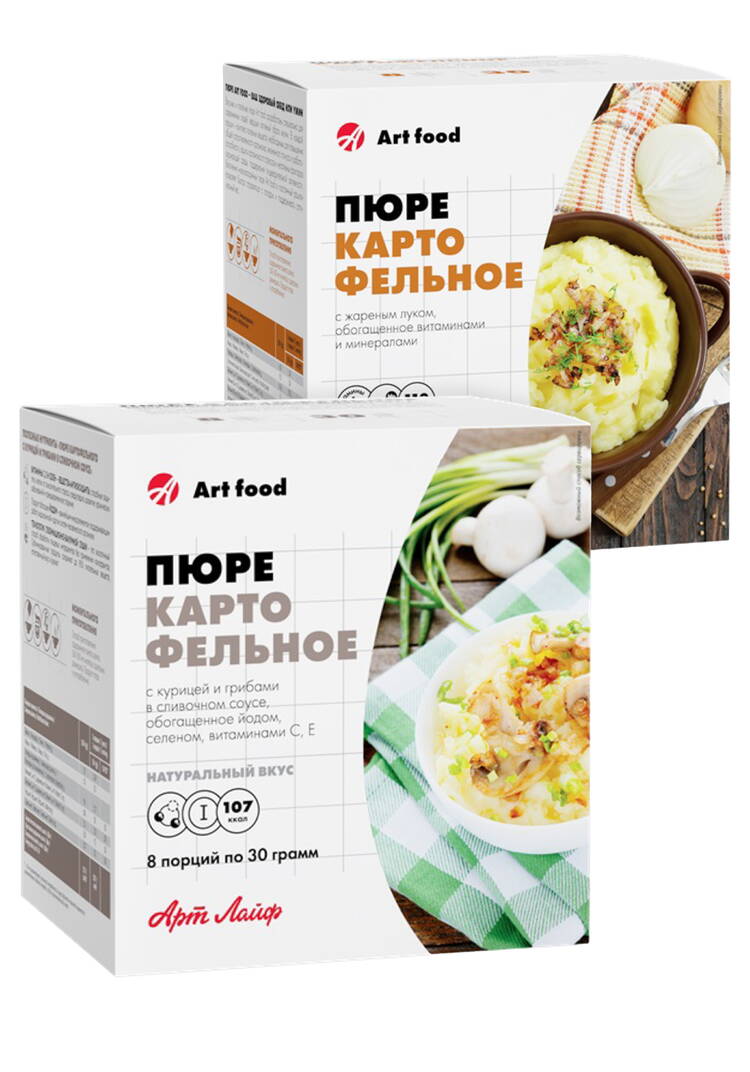 Пюре картофельное витаминизированное, 16 шт. шир.  750, рис. 7