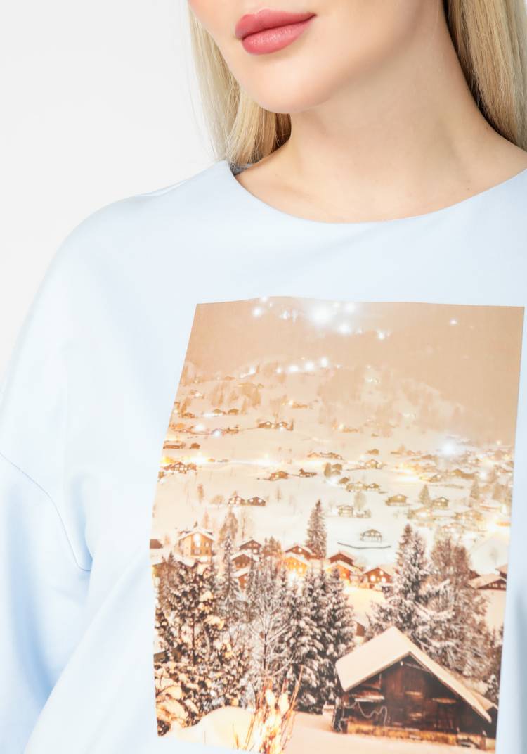 Лонгслив с термоаппликацией шир.  750, рис. 9