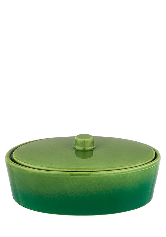 Блюдо для запекания керамическое с крышкой шир.  580, рис. 16