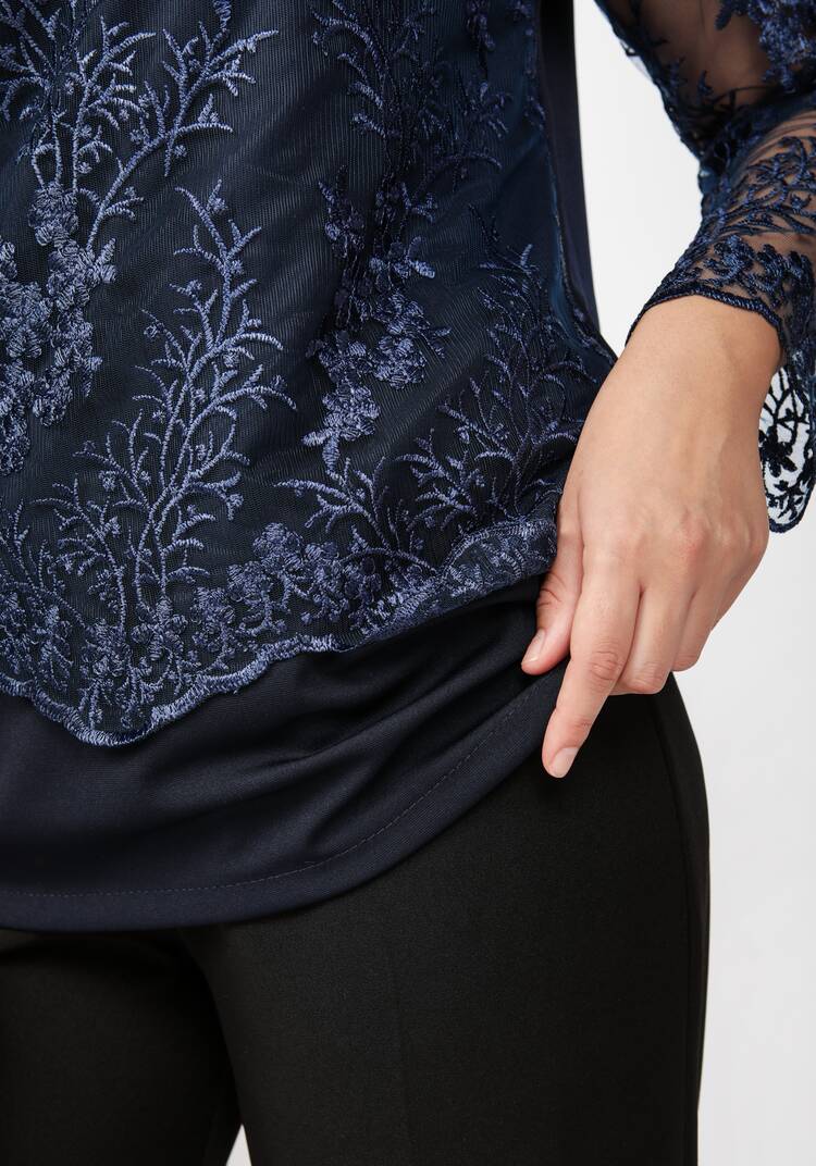 Блуза с рукавом 7/8 шир.  750, рис. 12