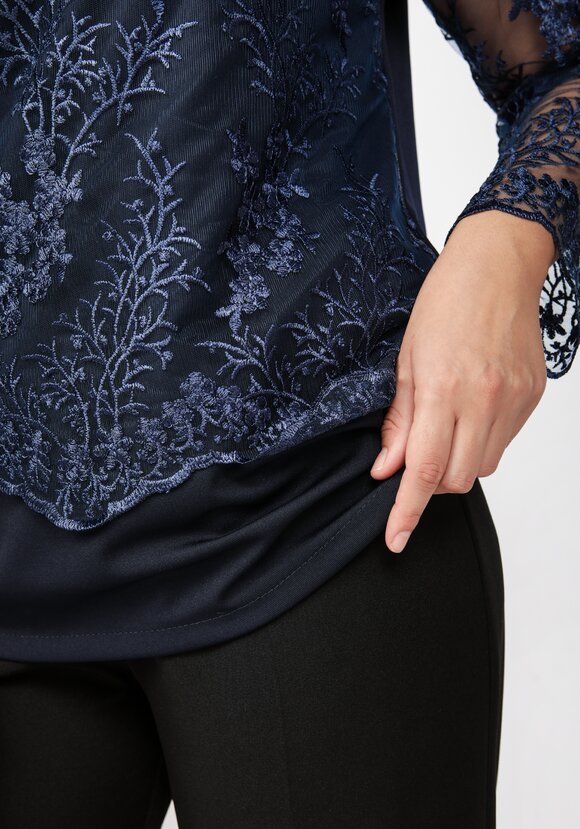 Блуза с рукавом 7/8 шир.  580, рис. 12