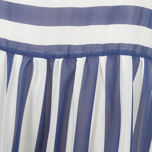 Платье в полоску с коротки рукавом шир.  580, рис. 7