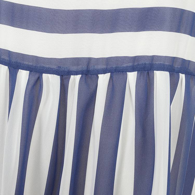 Платье в полоску с коротки рукавом шир.  750, рис. 7