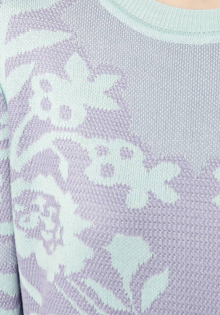 Джемпер женский с жаккардовым рисунком шир.  750, рис. 10