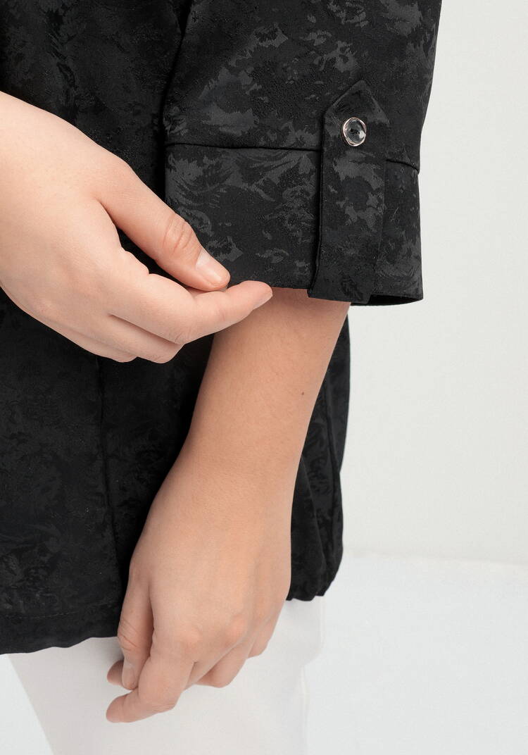 Блуза из шелка с рисунком шир.  750, рис. 13