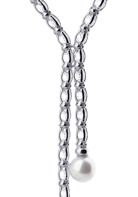 Серебряное колье Голливуд шир.  580, рис. 2