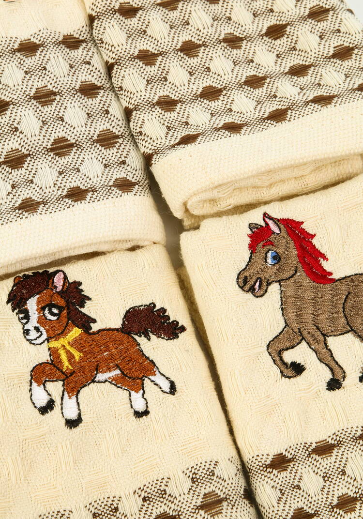 Полотенца кухонные, 4 шт. шир.  750, рис. 10