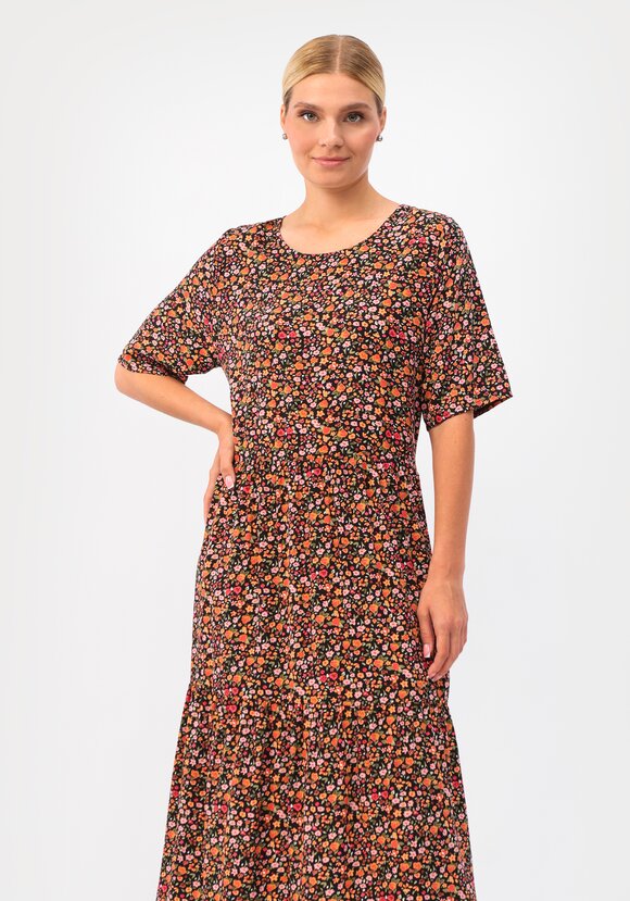 Платье Яркий цветок шир.  580, рис. 2