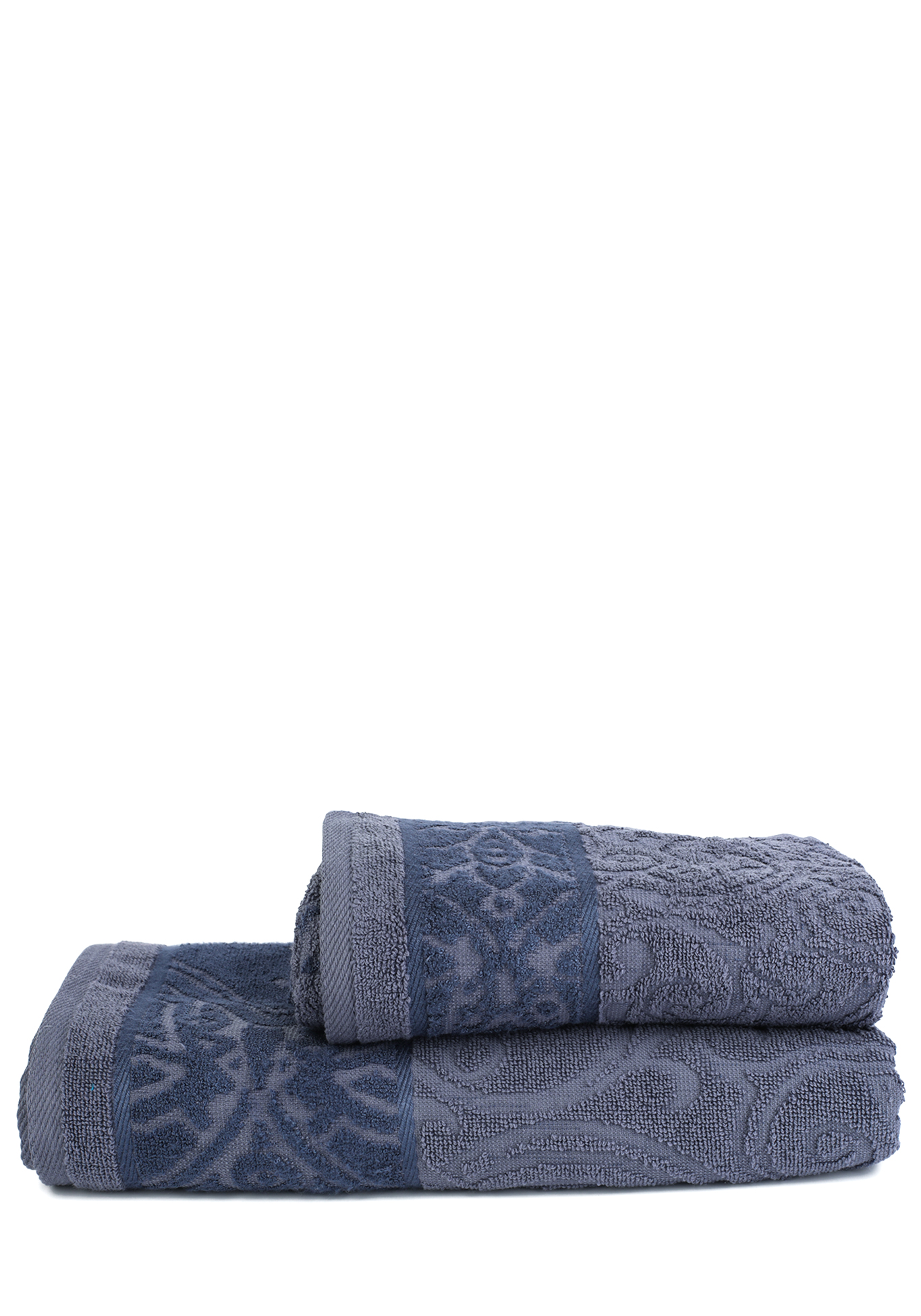 

Комплект полотенец из бамбука "Милада", 2 шт, Серый