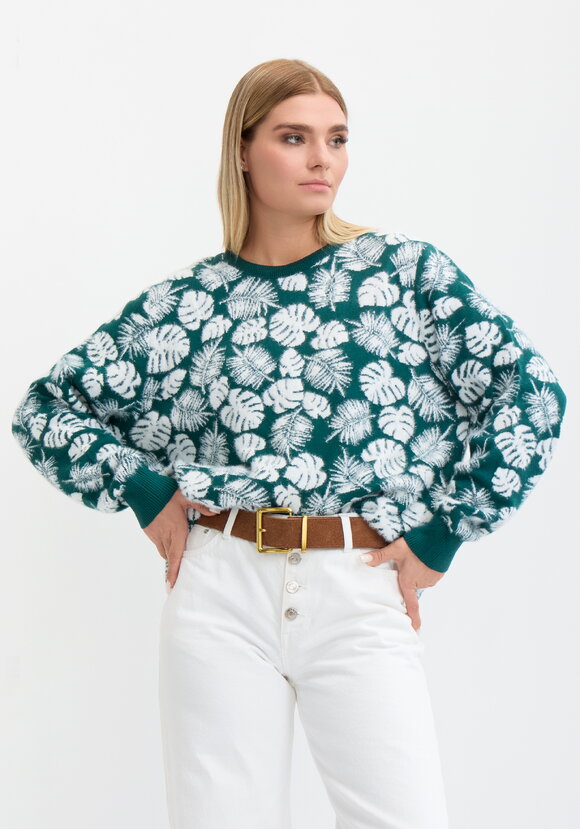 Туника пушистая с принтом шир.  580, рис. 82