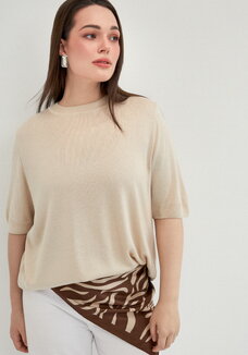 Джемпер с рукавами 3/4