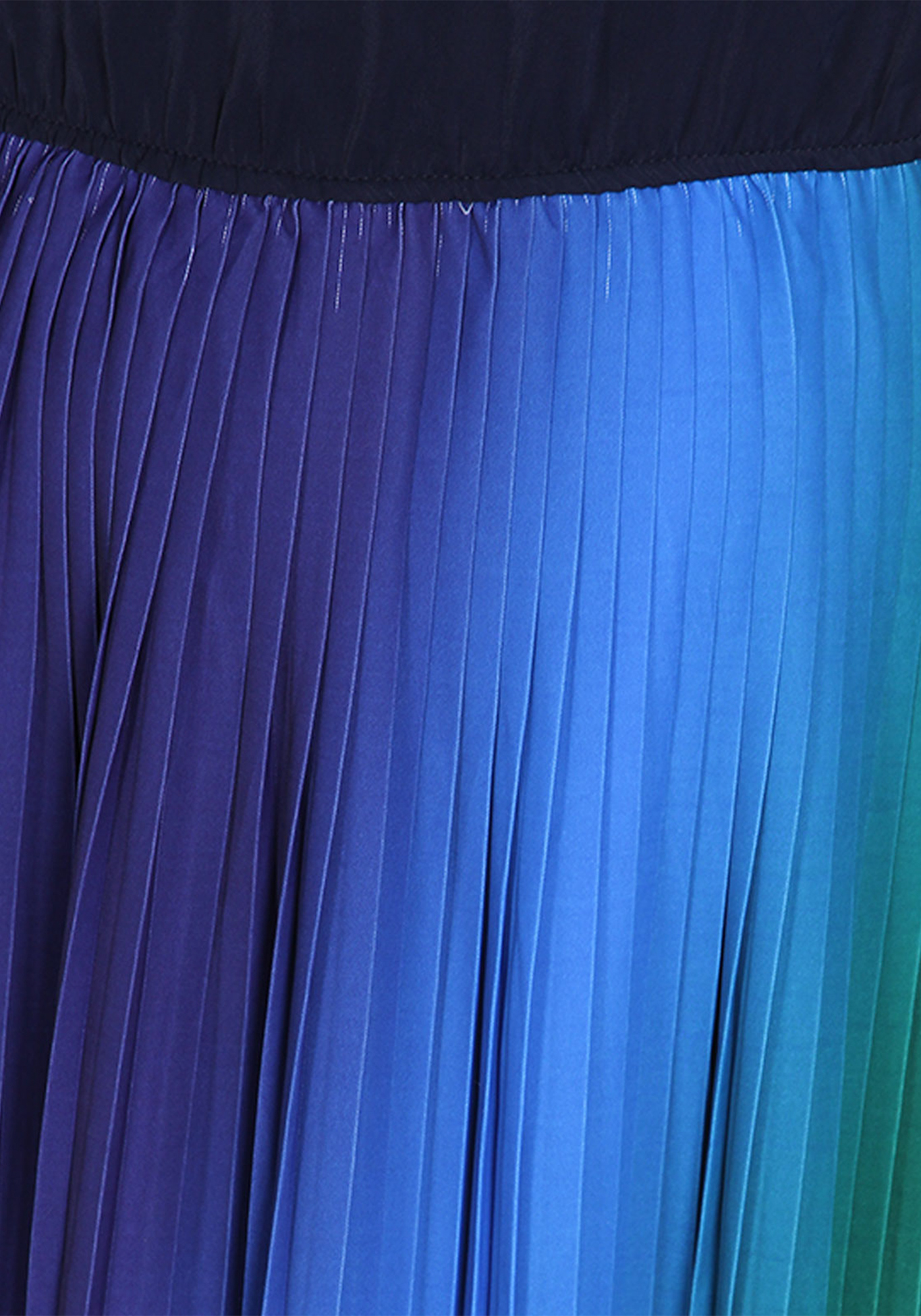 Платье плиссированное «Зафира», размер 48, цвет сине-фиолетовый - фото 9