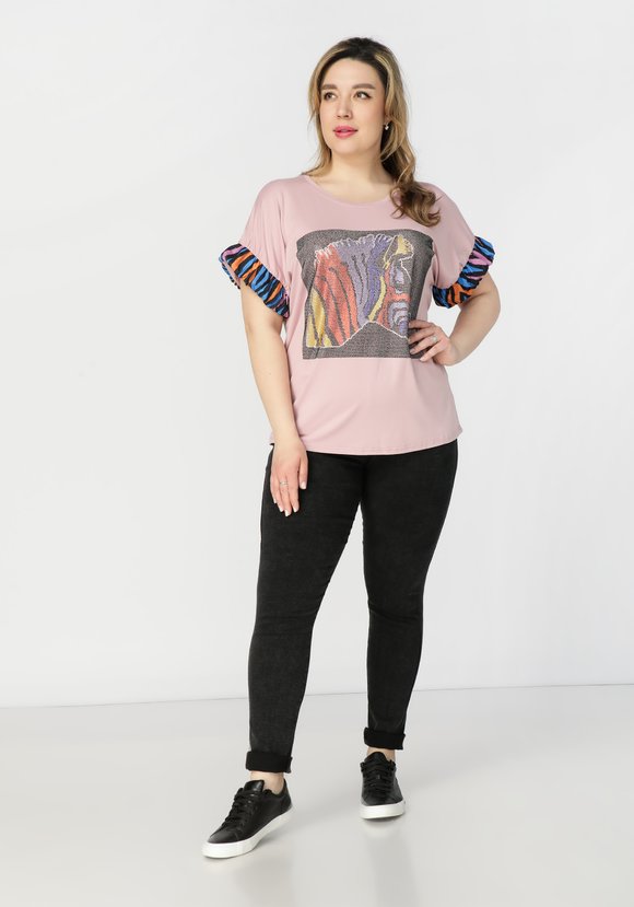 Футболка женская Роза шир.  580, рис. 2