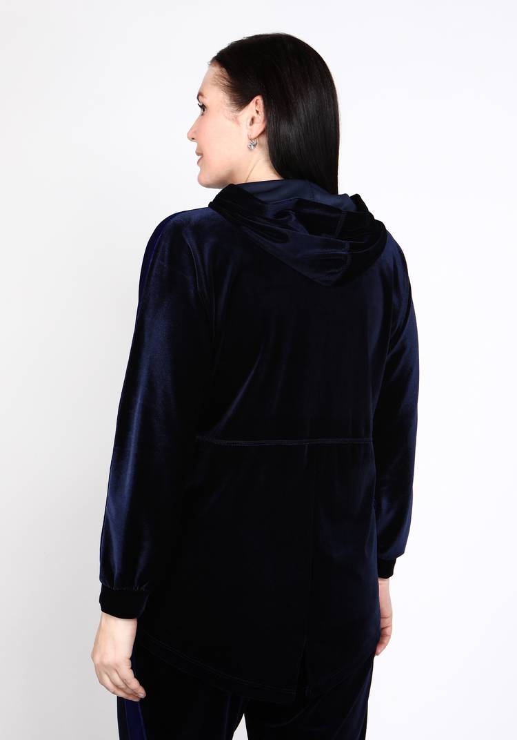 Туника бархатная с капюшоном шир.  750, рис. 24