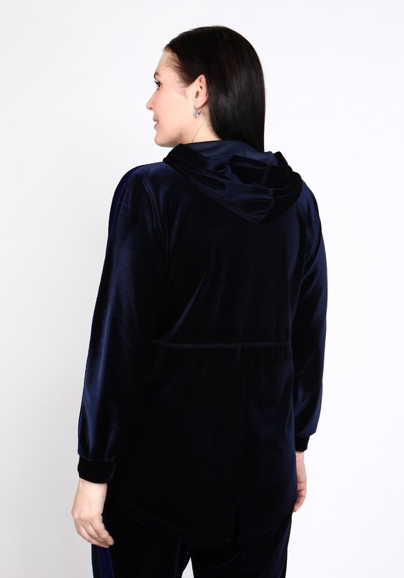 Туника бархатная с капюшоном шир.  580, рис. 24