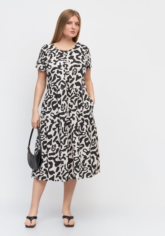 Платье Прекрасная нимфа шир.  580, рис. 1