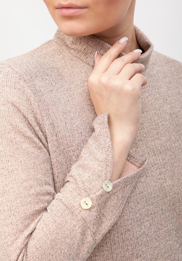 Водолазка в рубчик с люрексом шир.  580, рис. 29