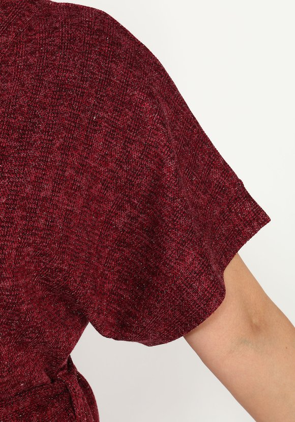 Кардиган с карманами и поясом удлиненный шир.  580, рис. 14