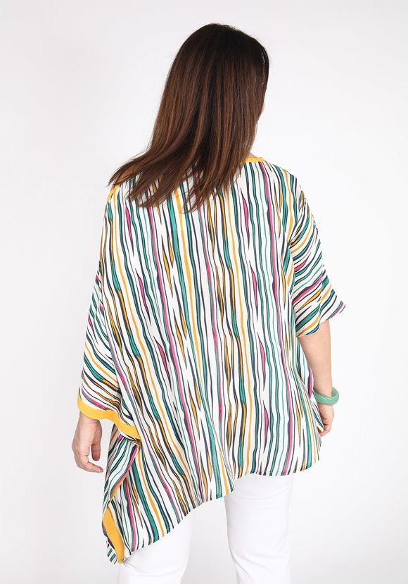 Туника с асимметричным вырезом на бретели шир.  580, рис. 6