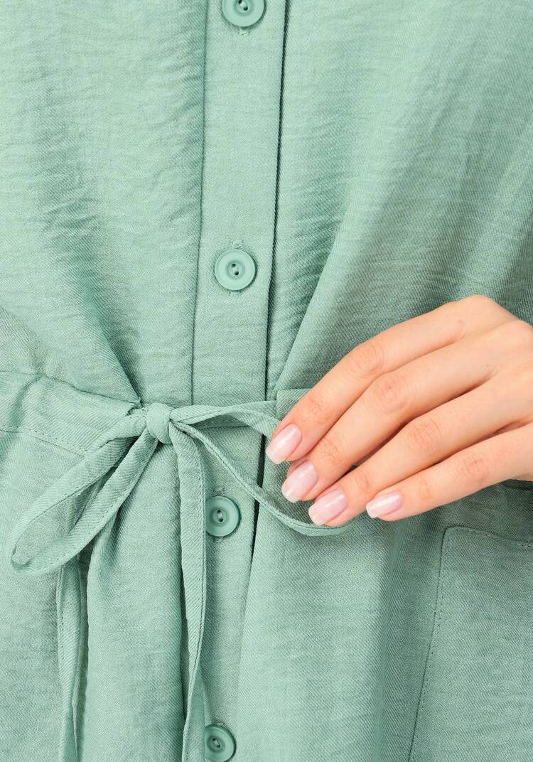 Кардиган на пуговицах с кулиской по талии шир.  750, рис. 16