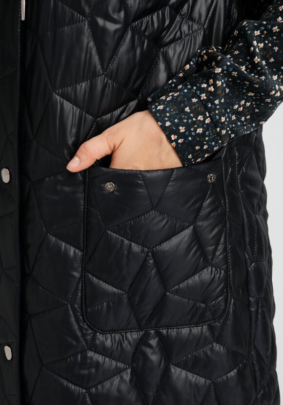 Жилет оверсайз удлинённый с капюшоном шир.  580, рис. 17