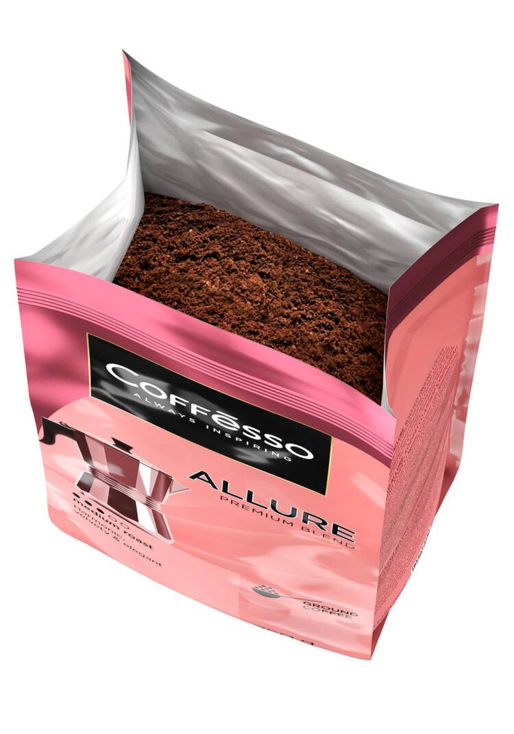 Кофе в зернах, мягкая упаковка шир.  750, рис. 4