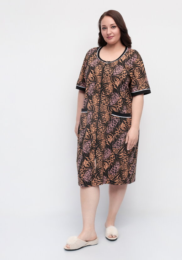 Халат Тропический рай шир.  580, рис. 9