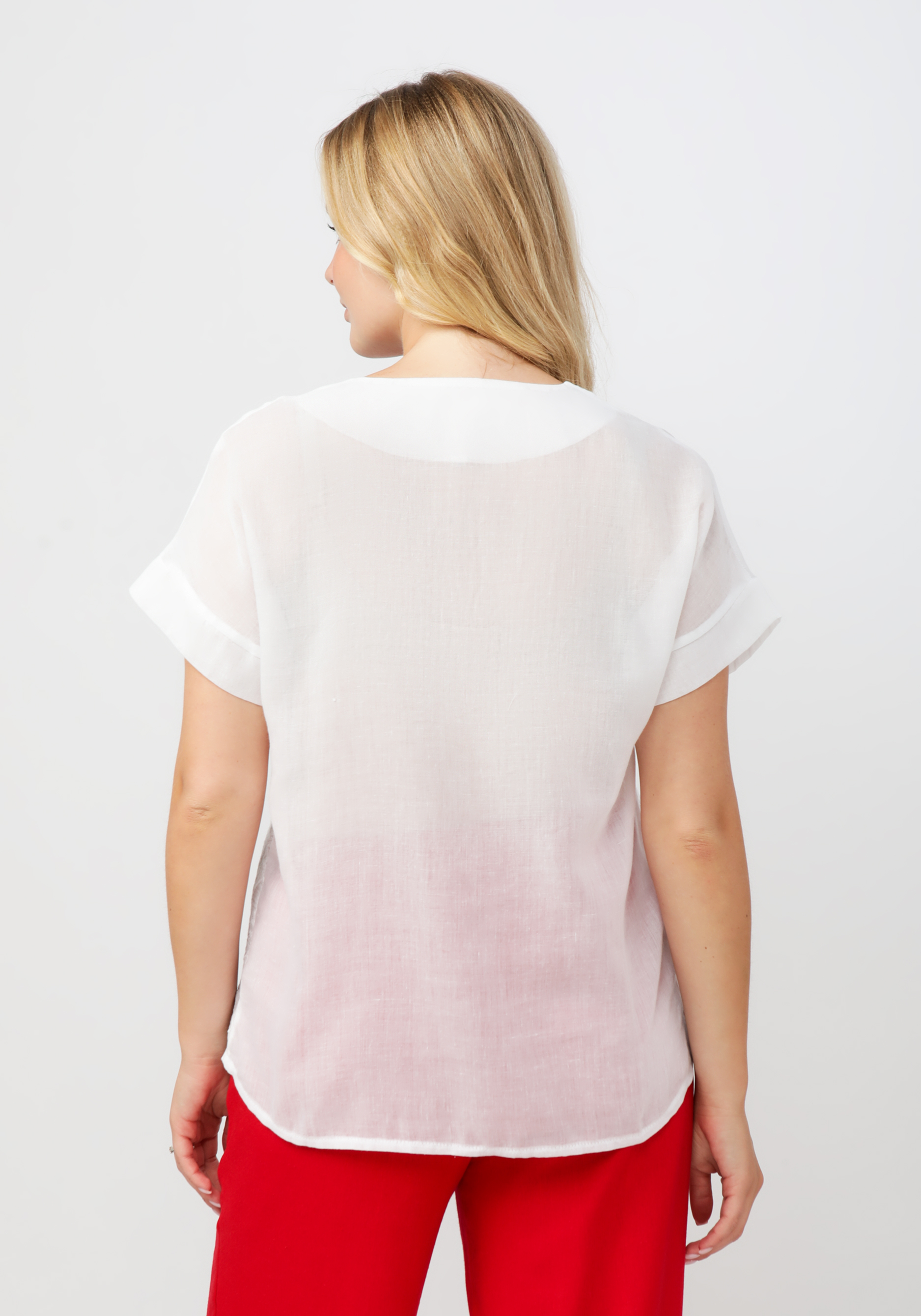 Блуза "Йеннифер" Vittori Vi, размер 54, цвет белый - фото 3