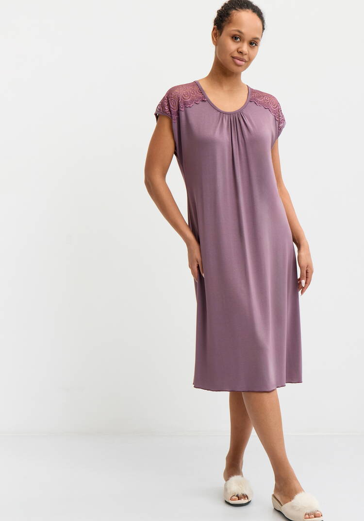 Сорочка с кружевом Жозефина шир.  750, рис. 7