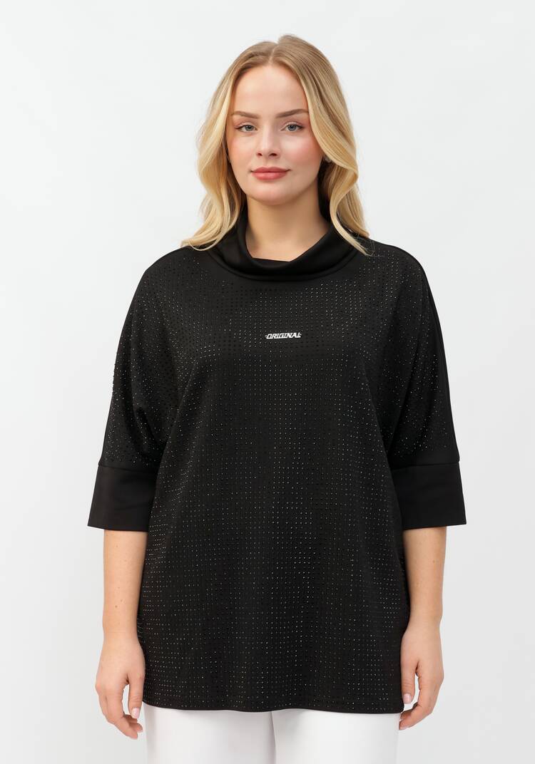 Блуза Жанна со стразами шир.  750, рис. 10