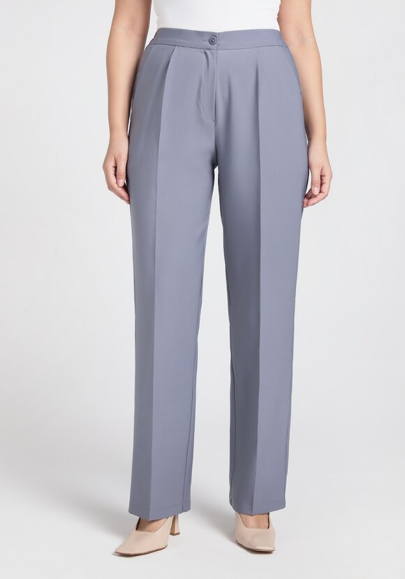 Брюки классика прямые от бедра шир.  580, рис. 4