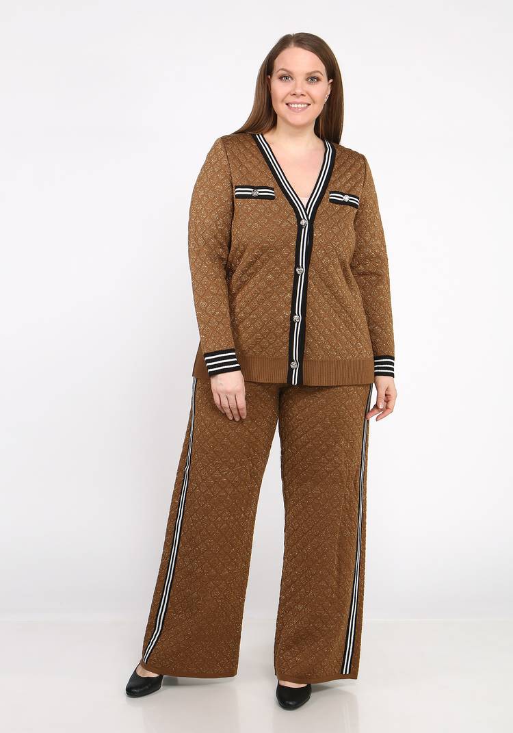 Жакет с метанитью на пуговицах шир.  750, рис. 8