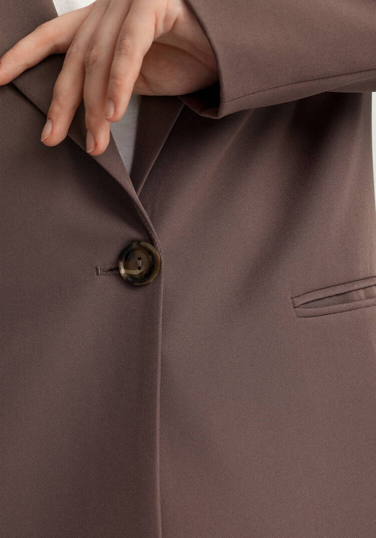 Пиджак однобортный на подкладке шир.  750, рис. 6