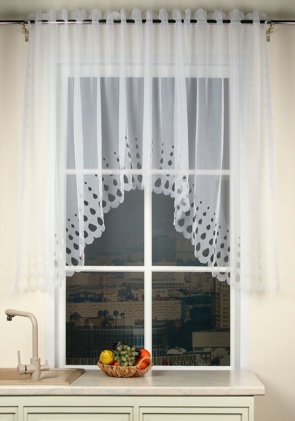 Тюль-арка для кухни Сафина шир.  580, рис. 1