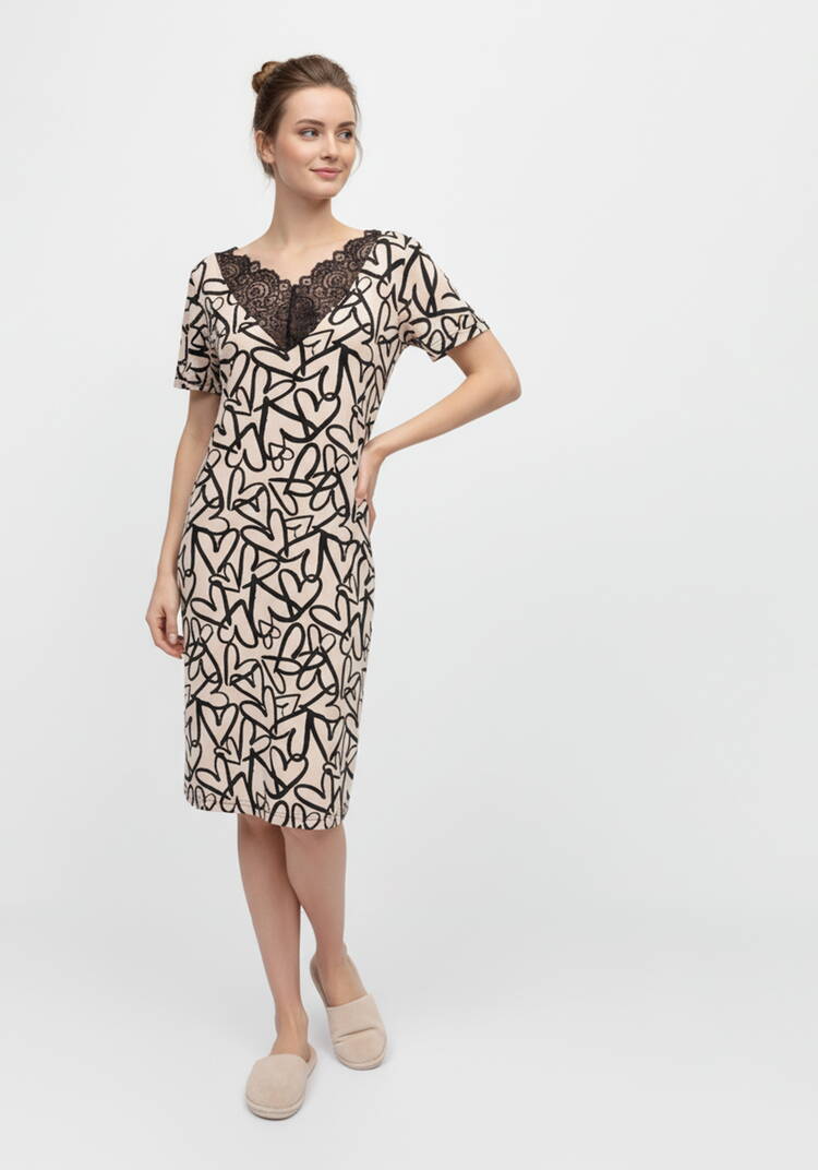 Ночная сорочка Необыкновенный комфорт шир.  750, рис. 6