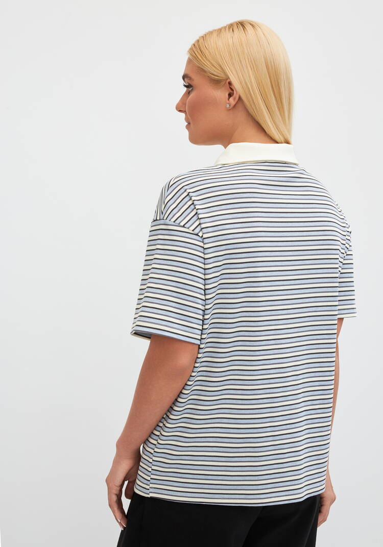 Футболка-поло Лилия шир.  750, рис. 3