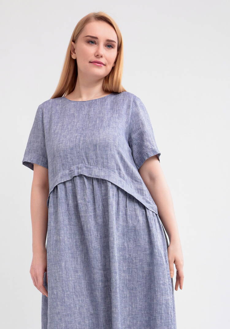 Платье Виталина шир.  750, рис. 2