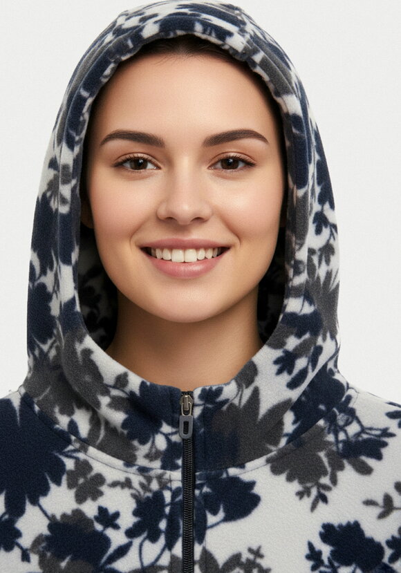 Толстовка из принтованного флиса шир.  580, рис. 7