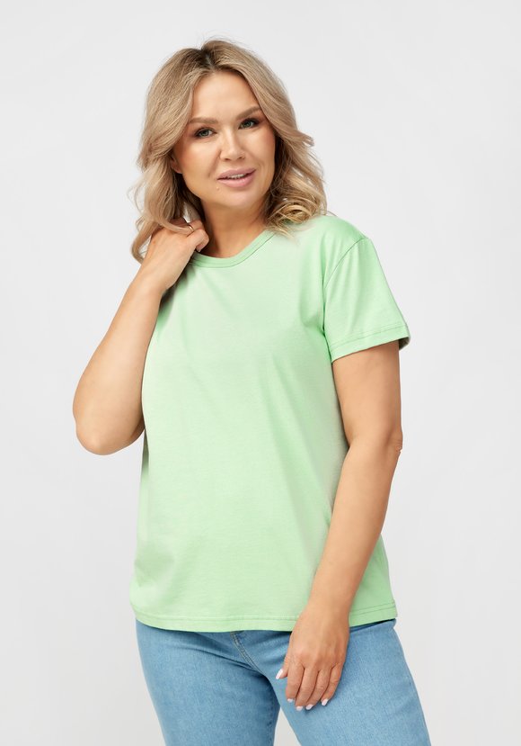 Футболка женская свободного кроя шир.  580, рис. 1