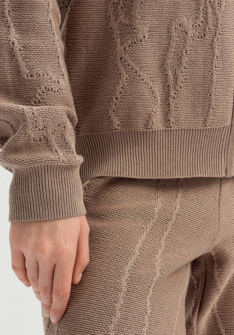 Бомбер с фактурным рисунком шир.  750, рис. 5