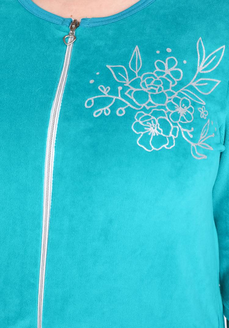 Халат женский  Велюр шир.  750, рис. 3