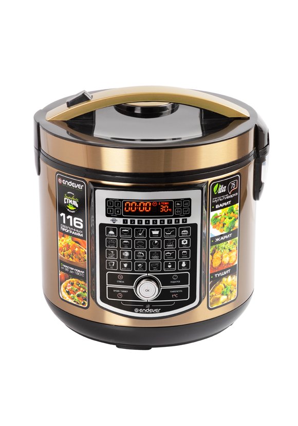 Мультиварка электрическая Endever Vita-75 шир.  580, рис. 1