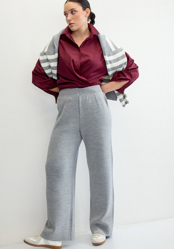 Брюки свободного кроя палаццо шир.  580, рис. 20